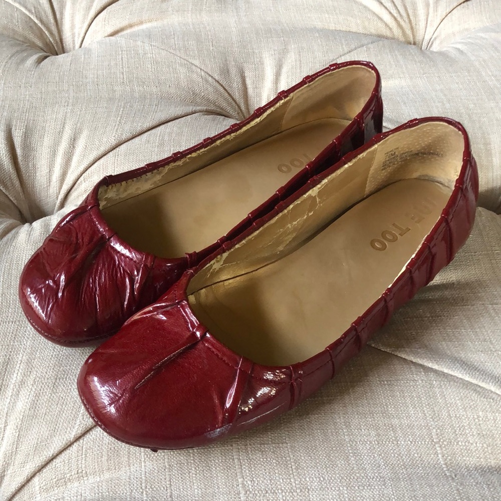 me too Women’s “Newlyn” Ruby flats 7.5M